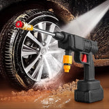 Automatic Cordless Car Wash Spray Gun | 48V High Pressure Lithium Battery | Wireless Foam Jet Washer (Single Battery) - Main Product View