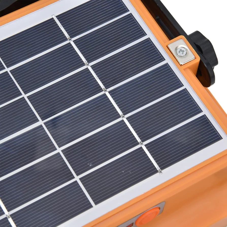 Portable 300W Solar Powered LED Work Light IP66 Waterproof - Detail View 5