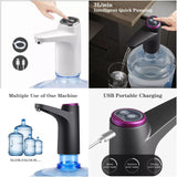 Touch Intelligent Electric Water Pump – Rechargeable Automatic Dispenser For Bottled Water With One -Touch Operation (Random Color) - Detail View 2