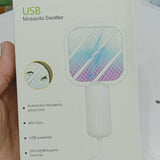 CRI Mini USB Mosquito Swatter Lamp - Electric Bug Zapper & Night Light Trap - Detail View 2