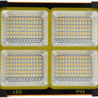 Portable 300W Solar Powered LED Work Light IP66 Waterproof