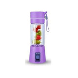 Portable Mini 6 Blade Juicer Blender | Outdoor Juicing Cup (380Ml) - Kitchen Product Designed For Juice Preparation And Daily Beverage Routine Rechargeable [Random Color] - Detail View 2
