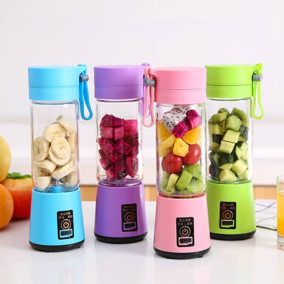 Portable Blender - Rechargeable Personal Smoothie Maker Electric USB Juicer Cup Compact Lightweight Travel Bottles For Shakes And Smoothies | 380ml - Detail View 2