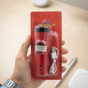 SD-8670 Mini Solar Rechargeable LED Flashlight - Lighting Product Designed For Illumination And Daily Lighting Routine