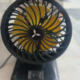 Tecno Plus DC Car Fan - 12V High Speed Powerful Cooling Single Fan for Cars, Vans & Trucks - 360 Degree Adjustable Mini Electric Car Cooler - Dashboard Summer Cooling Single Fan - Detail View 5