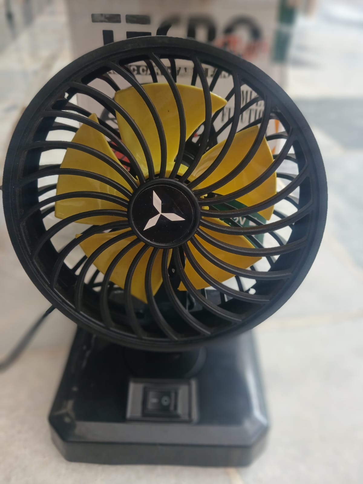 Tecno Plus DC Car Fan - 12V High Speed Powerful Cooling Single Fan for Cars, Vans & Trucks - 360 Degree Adjustable Mini Electric Car Cooler - Dashboard Summer Cooling Single Fan - Detail View 5