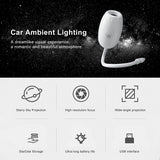 USB Galaxy Projector Light For Car Roof And Room With Adjustable Focus, Atmosphere Projection And Romantic Star Night Light (Random Color Without Extra lense) - Detail View 3