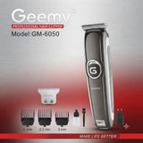 Geemy GM-6050 hair trimmer machine professional for men beard & hair clipper rechargeable face hair cutter machine electric haircut geemy trimmer 6050 - Main Product View