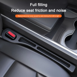 Universal Car Seat Gap Filler Organizer 2 PCS – PU Leather Car Seat Storage Box | Waterproof Auto Interior Pocket | Anti-Drop Gap Plug for Phone, Coins, Keys - Detail View 2