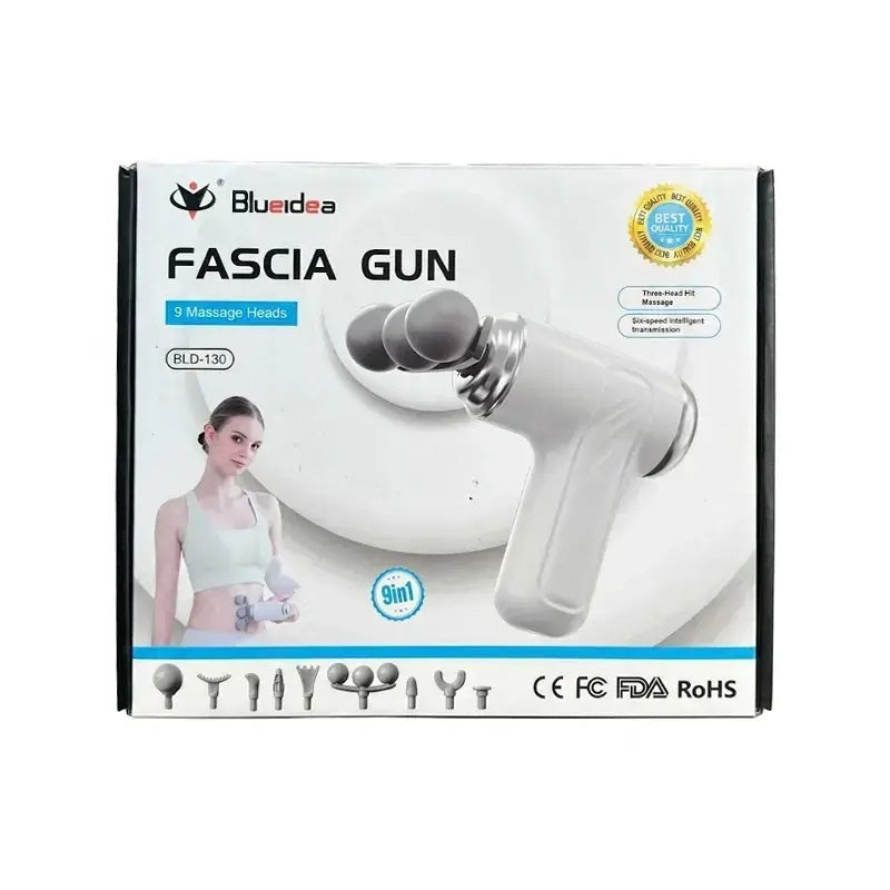 Blueidea Fascia Gun BLD-130 Nine In One Massage Device Portable Muscle Massager - Main Product View