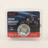 KX-307 High Bright LED Headlight Rechargeable Type-C Head Lamp for Camping, Hiking, Fishing, Outdoor Work, Emergency & Night Activities with Adjustable Head Strap