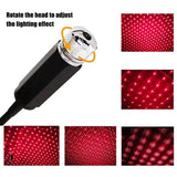 Mini LED Car Roof Star Night Light Projector – Magical Galaxy Ambient Lighting for Car Interior, USB Powered Decorative Starry Sky Lamp - Detail View 2