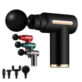 Professional Massager Gun With 4 Massage Heads Durable Portable Powerful Practical Choice For Muscle Relief Relaxation And Recovery | Random Color - Detail View 6