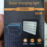 KSE CK686 50W Portable Solar Charging Flood Light - Powerful Rechargeable Outdoor Lighting For Camping, Emergencies, And Work Sites - Detail View 4