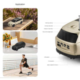 Kisonli B3 Solar Car Charging Stereo Flashlight 10W Super Bass Bluetooth Speaker - Detail View 3