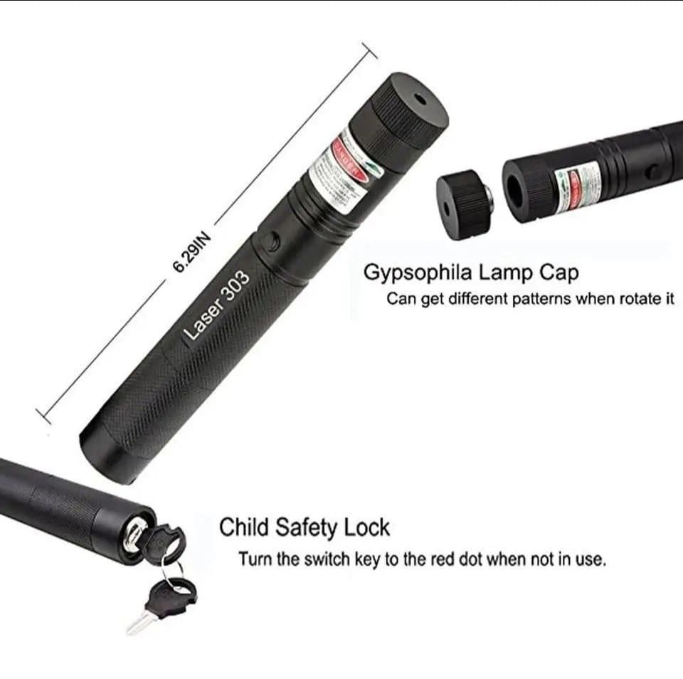 Rechargeable Laser Pointer Pen Green Light, Presentation Tool with Durable and Portable Design - Detail View 7