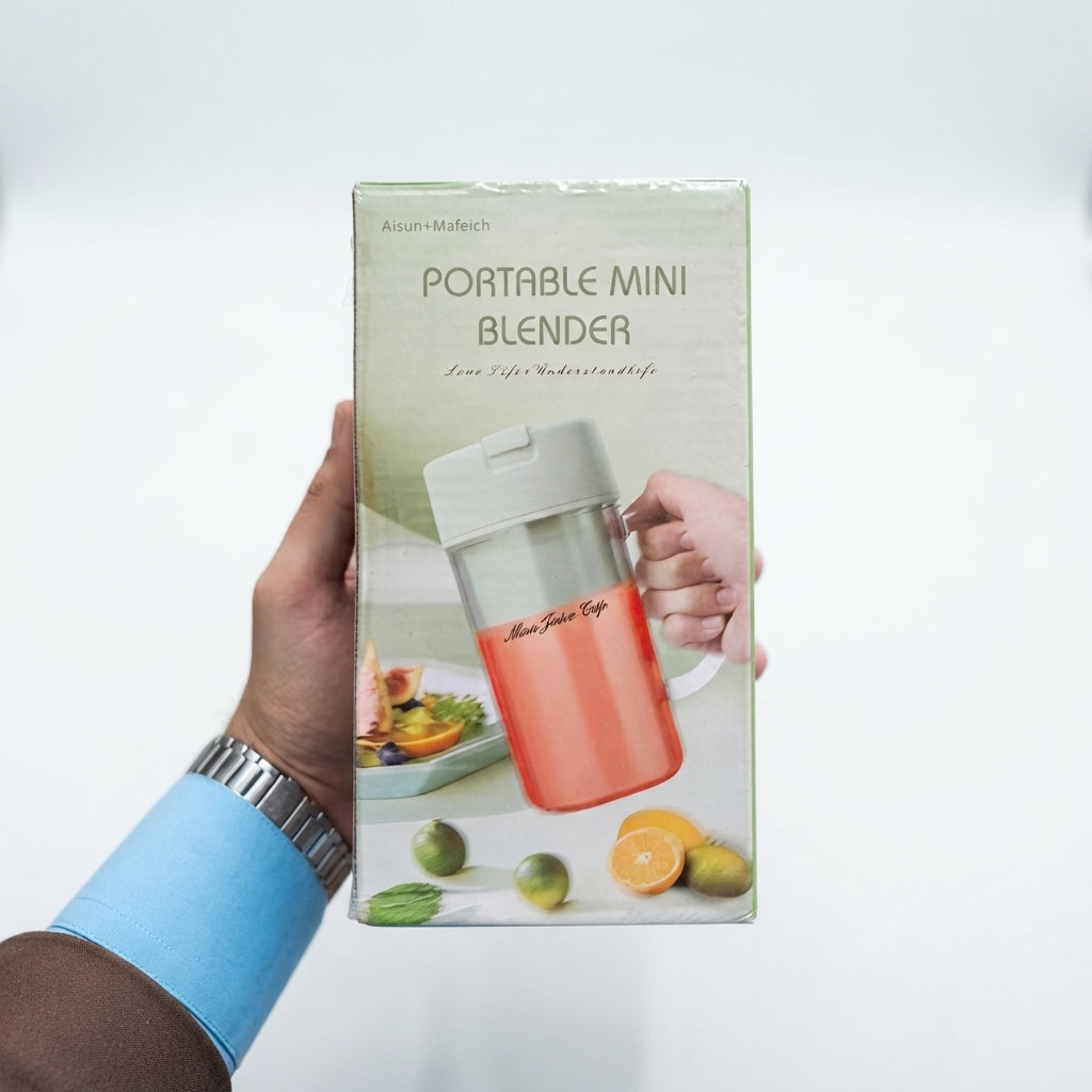 Aisun + Mofeich Portable Mini Blender - Kitchen Appliance Product Designed For Food Blending And Daily Beverage Preparation Routine (Random Color) - Main Product View