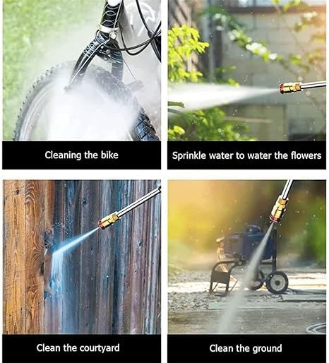 Automatic Cordless Car Wash Spray Gun | 48V High Pressure Lithium Battery | Wireless Foam Jet Washer (Single Battery) - Detail View 5