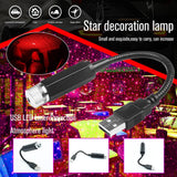 Mini LED Car Roof Star Night Light Projector – Magical Galaxy Ambient Lighting for Car Interior, USB Powered Decorative Starry Sky Lamp - Detail View 3