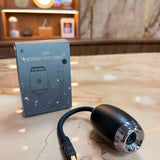 USB Galaxy Projector Light For Car Roof And Room With Adjustable Focus, Atmosphere Projection And Romantic Star Night Light (Random Color Without Extra lense) - Detail View 4
