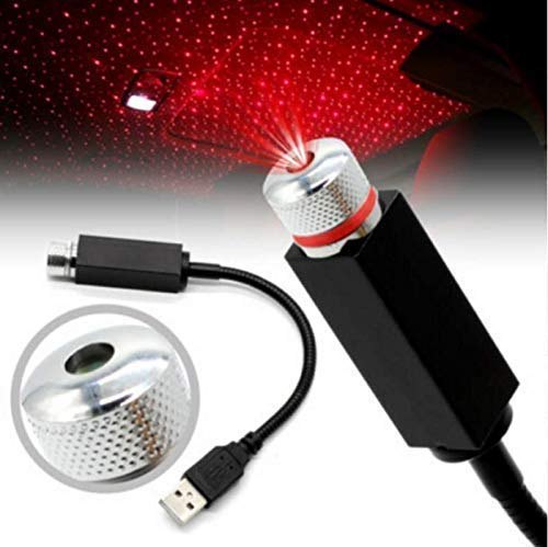 Mini LED Car Roof Star Night Light Projector – Magical Galaxy Ambient Lighting for Car Interior, USB Powered Decorative Starry Sky Lamp - Main Product View