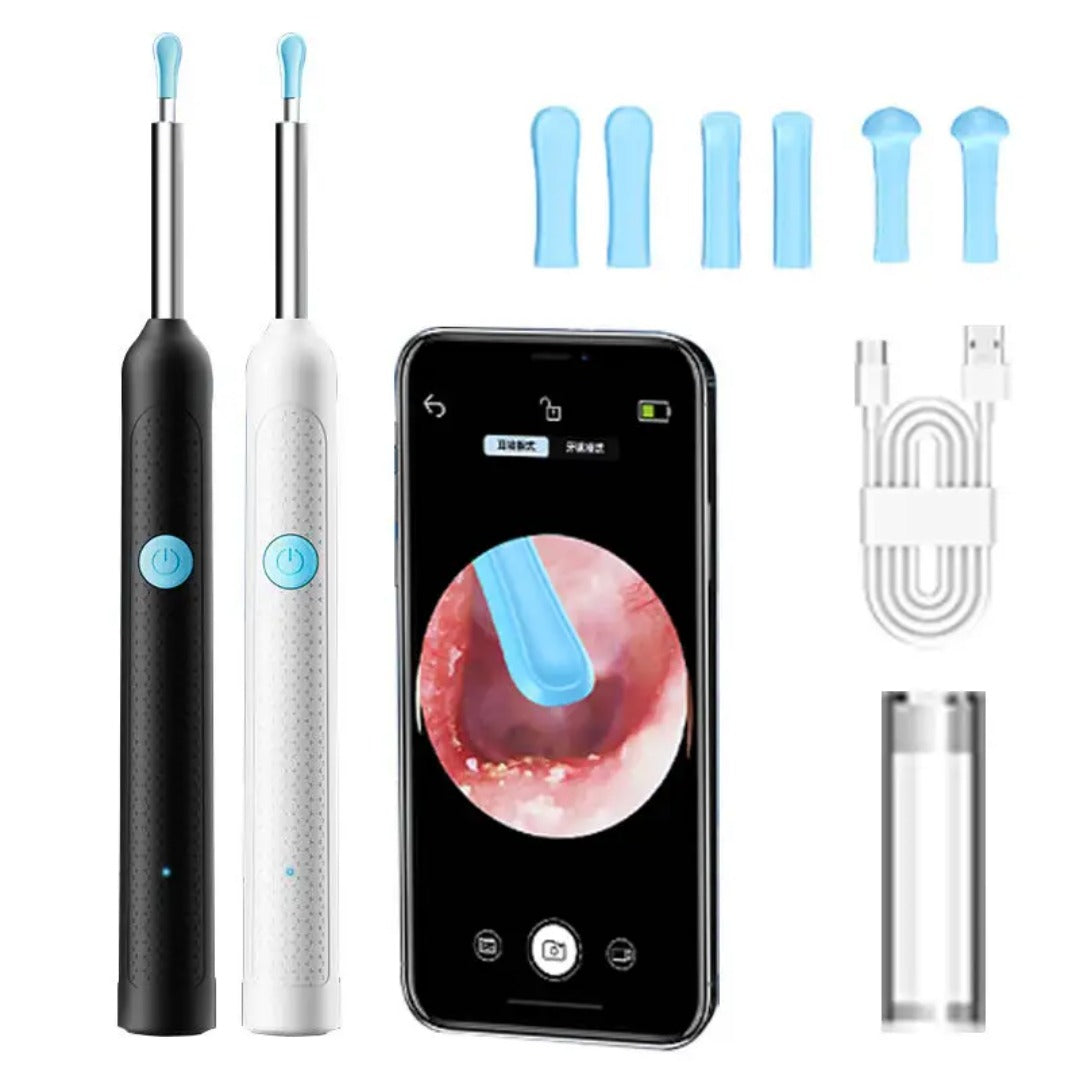Ear Cleaner High Precision Ear Wax Removal Tool With Camera With LED Light Wireless Cleaner Smart Ear Cleaning Kit (Random Color) - Detail View 2