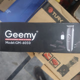 Geemy GM-6050 hair trimmer machine professional for men beard & hair clipper rechargeable face hair cutter machine electric haircut geemy trimmer 6050 - Detail View 5