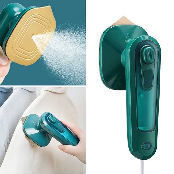 Portable Dry Iron With Spray Handheld Garment Press Travel Iron Appliance - 1000W - Detail View 2