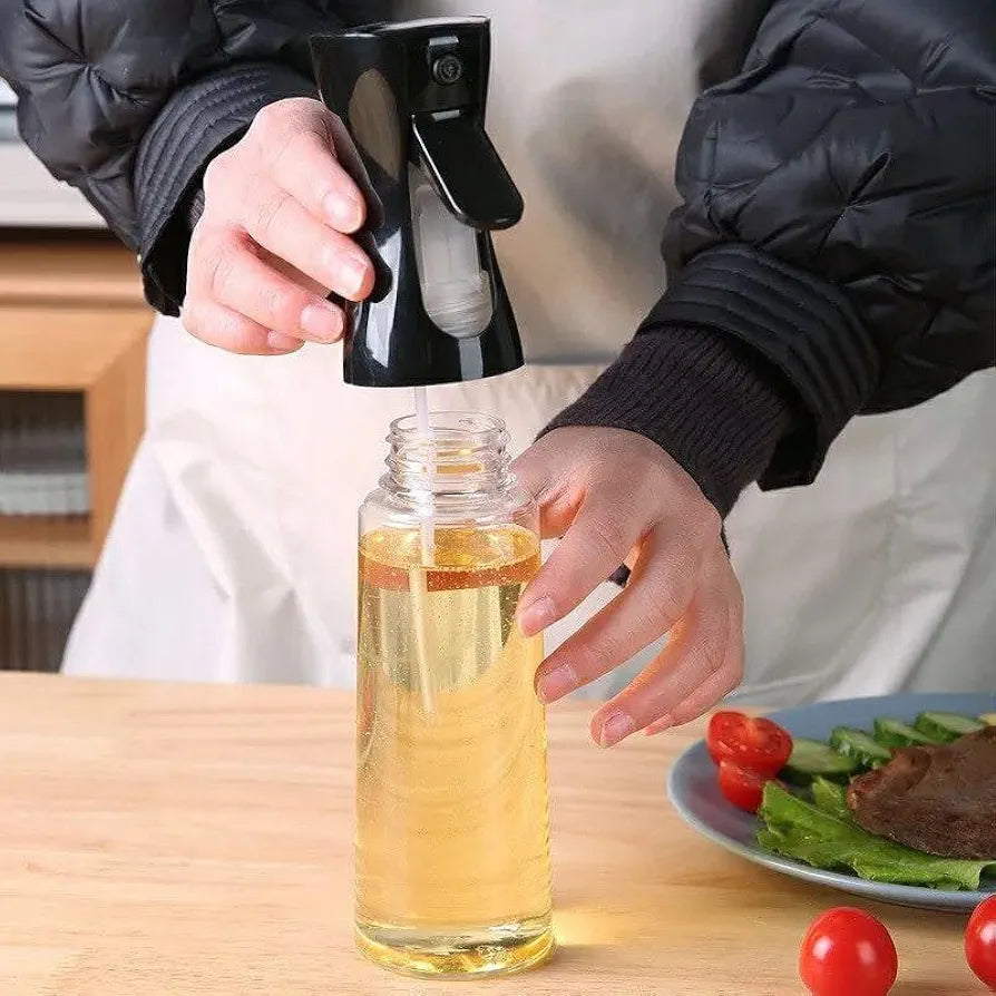 Oil Sprayer – Easy Refill BBQ Cooking Spray Bottle & Kitchen Dispenser - Detail View 3