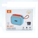 DV-1017 Portable Outdoor Bluetooth Speaker with TWS Connect, TF Card, USB, and Solar Panel - Detail View 2