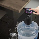 Touch Intelligent Electric Water Pump – Rechargeable Automatic Dispenser For Bottled Water With One -Touch Operation (Random Color) - Main Product View