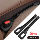 Universal Car Seat Gap Filler Organizer 2 PCS – PU Leather Car Seat Storage Box | Waterproof Auto Interior Pocket | Anti-Drop Gap Plug for Phone, Coins, Keys