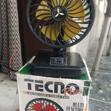 Tecno Plus DC Car Fan - 12V High Speed Powerful Cooling Single Fan for Cars, Vans & Trucks - 360 Degree Adjustable Mini Electric Car Cooler - Dashboard Summer Cooling Single Fan - Detail View 4