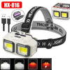 HX-816 COB LED Headlight with Wave Sensor