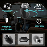 USB Galaxy Projector Light For Car Roof And Room With Adjustable Focus, Atmosphere Projection And Romantic Star Night Light (Random Color Without Extra lense) - Detail View 2