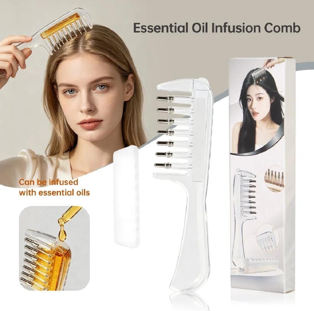Scalp Massage And Relaxing Comb With Rolling Balls For Scalp Relaxation And Hair Care - Main Product View