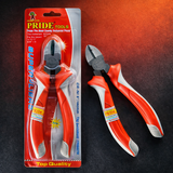 Pride Tools 6 Inch Diagonal Cutting Pliers | Heavy Duty Side Cutter Wire Cutting Plier for Electrical & DIY Work - Detail View 2