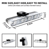 Remote Control Flasher For Bikes & Cars Car Grill Flasher 4 Pcs 16 leds - Detail View 5