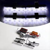 Remote Control Flasher For Bikes & Cars Car Grill Flasher 4 Pcs 16 leds - Detail View 2