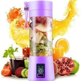 Portable Mini 6 Blade Juicer Blender | Outdoor Juicing Cup (380Ml) - Kitchen Product Designed For Juice Preparation And Daily Beverage Routine Rechargeable [Random Color] - Main Product View