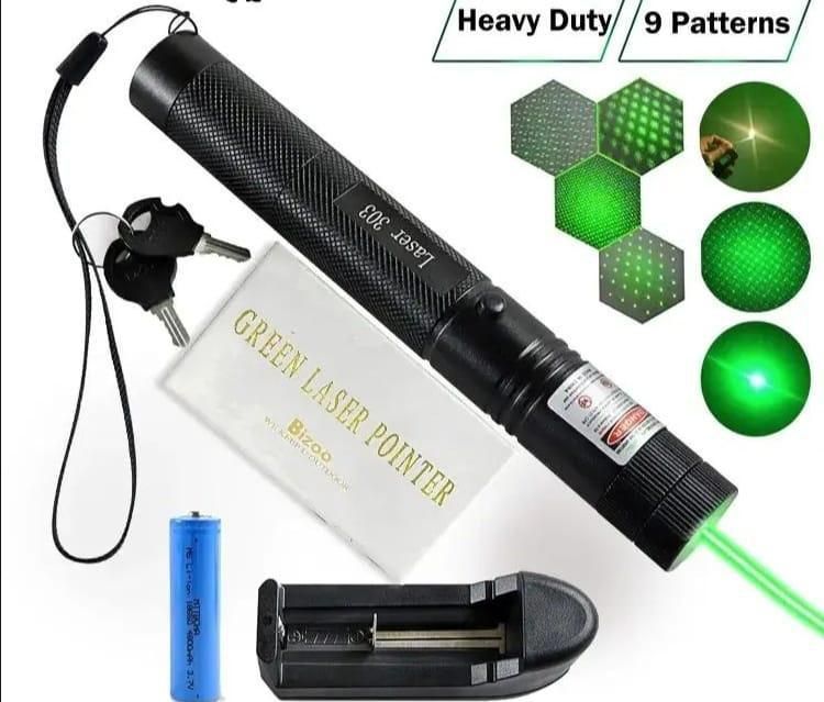 Rechargeable Laser Pointer Pen Green Light, Presentation Tool with Durable and Portable Design - Detail View 3
