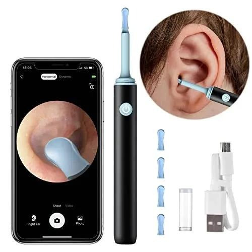 Ear Cleaner High Precision Ear Wax Removal Tool With Camera With LED Light Wireless Cleaner Smart Ear Cleaning Kit (Random Color) - Main Product View