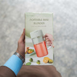 Aisun + Mofeich Portable Mini Blender - Kitchen Appliance Product Designed For Food Blending And Daily Beverage Preparation Routine (Random Color) - Detail View 2