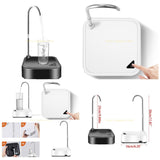 Rechargeable Water Tap Dispenser Automatic Electric Water Pump with Multiple ML Options - Main Product View