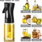 Oil Sprayer – Easy Refill BBQ Cooking Spray Bottle & Kitchen Dispenser