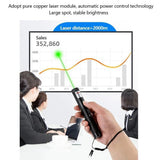 Rechargeable Laser Pointer Pen Green Light, Presentation Tool with Durable and Portable Design - Detail View 2