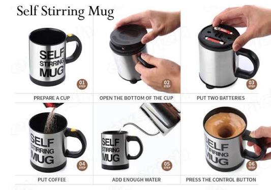 Self Stirring Mug