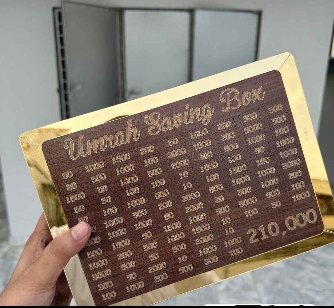 Umrah Saving Box – PKR 210,000 Savings Challenge Pakistan
